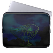 Tiny Frog in einem Pilz Laptopschutzhülle (Vorderseite)