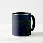 Tiny Frog in einem Pilz Tasse (VorderseiteRechts)
