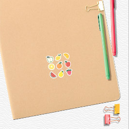 Tiny Fruit Planner Stickers Aufkleber