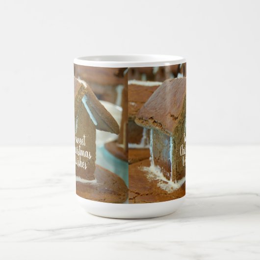 Tiny Gingerbread House Holiday Kaffeetasse (Mittel)