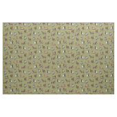 Tiny Goats on Green - Goat Herd Pattern Stoff (Yard (91,4 cm))