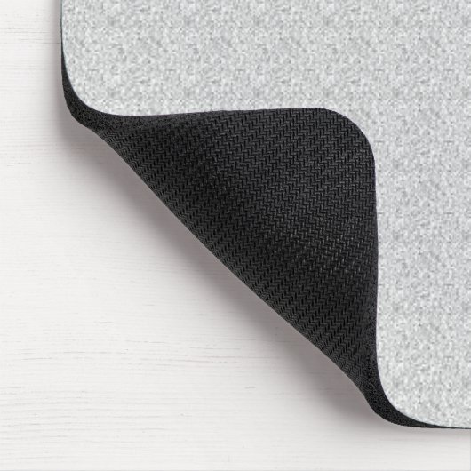 Tiny Gray Squares Mousepad (Ecke)
