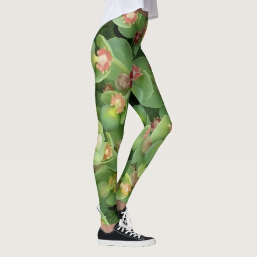 Tiny Green Flora Leggings (Rechts)