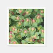 Tiny Green Flora Serviette (Vorderseite)