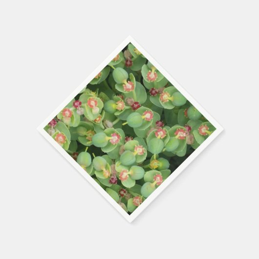 Tiny Green Flora Serviette (Ecke)