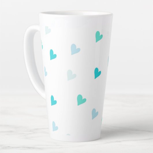 Tiny Green hört große Latte-Tasse Milchtasse (Linke Ecke)