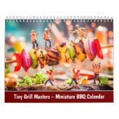 Tiny Grill Masters – 2026 Miniature BBQ Calendar Kalender (Titelbild)