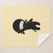 Tiny Happy Ninja auf Yellow Sherpadecke (Vorderseite (Horizontal))