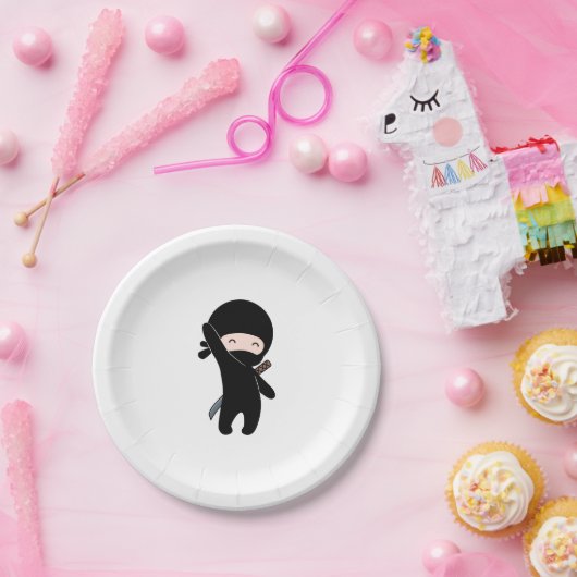 Tiny Happy Ninja Pappteller (Party)