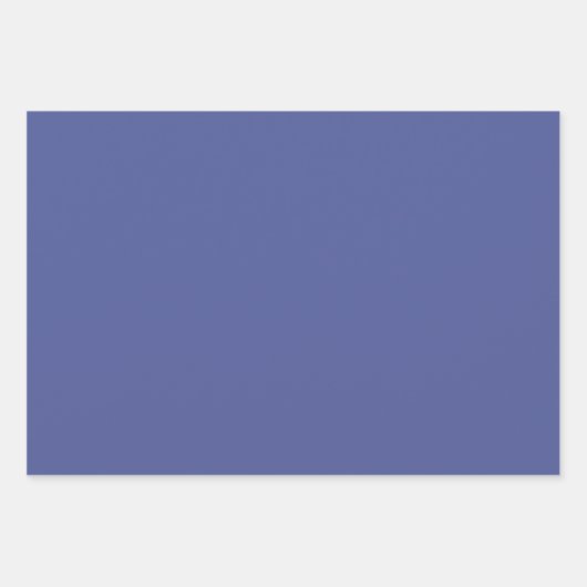 Tiny Harebells - Ungarische Blauer Farbstoff Folk Geschenkpapier Set (Vorderseite 3)