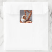 Tiny Harpist Guinea Pig – Artistic Sticker (Tasche)