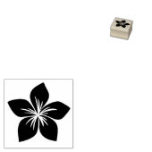 Tiny Hawaii Plumeria Cherry Blossom Blume Gummistempel (Stempel)