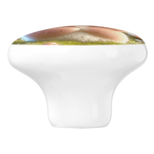 Tiny Hazelnut Keramikknauf (Seitenansicht)