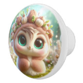 Tiny Hazelnut Keramikknauf (Rechts)