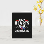 Tiny Hearts Big Dreams - Kd Awareness Karte (Gelbe Blume)