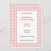 Tiny Hearts Einladung (Vorne/Hinten)