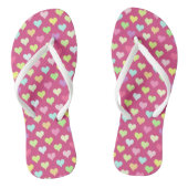 Tiny Hearts Multifarben Flip Flops Badesandalen (Fußbett)
