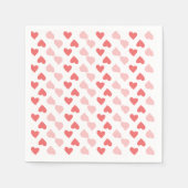 Tiny Hearts Napkins Serviette (Vorderseite)