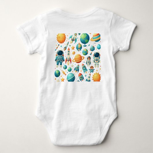 Tiny Hero Baby Strampler (Rückseite)