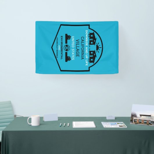 Tiny House Communities bearbeitbar Banner (Messe)