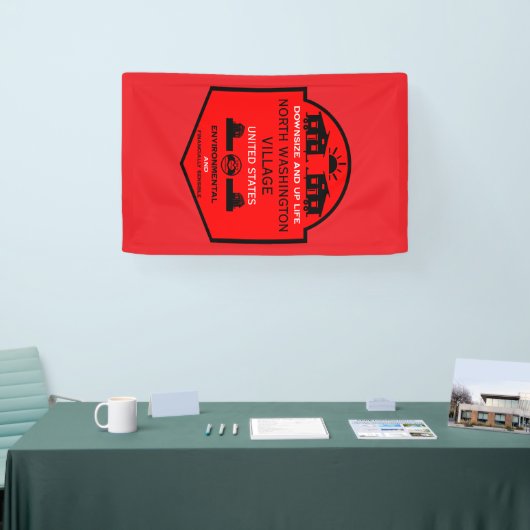 Tiny House Communities bearbeitbar Banner (Messe)