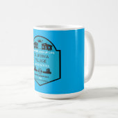 Tiny House Communities bearbeitbar Kaffeetasse (VorderseiteRechts)