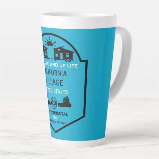 Tiny House Communities bearbeitbar Milchtasse (Rechte Ecke)