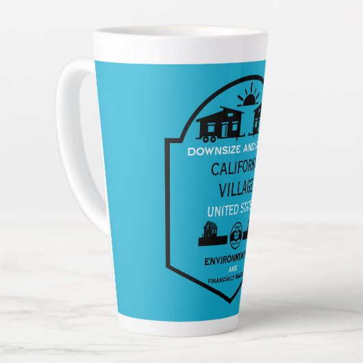 Tiny House Communities bearbeitbar Milchtasse (Linke Ecke)