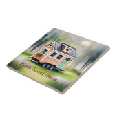 Tiny House Housewarming Fliese (Seite)