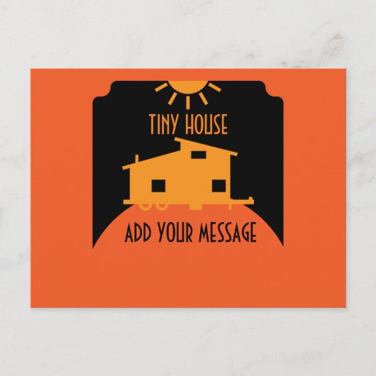 Tiny House Living - Tiny House Nation Doormat Postkarte (Vorderseite)