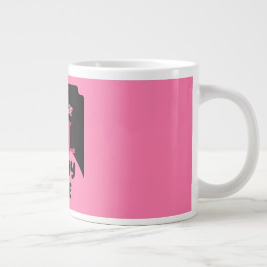 Tiny House Living - Tiny Zuhause Jumbo-Tasse (Rechts)