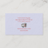 Tiny House on Wheels Miete Visitenkarte (Rückseite)