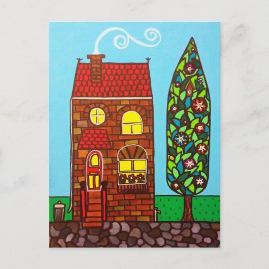 Tiny House Postkarte (Vorderseite)