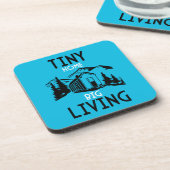Tiny House Wohngestaltung Getränkeuntersetzer (Linke Seite)