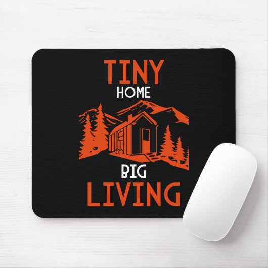 Tiny House Wohngestaltung Mousepad (Mit Mouse)