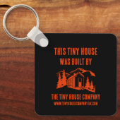 Tiny House Wohngestaltung Schlüsselanhänger (Vorderseite)