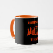 Tiny House Wohngestaltung Tasse (Vorderseite Links)