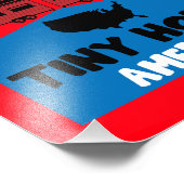 Tiny House Zuhause America Fotodruck (Ecke)