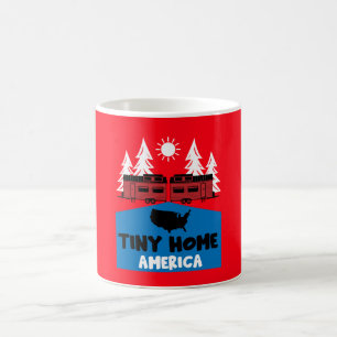 Tiny House Zuhause America Kaffeetasse