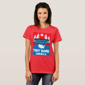 Tiny House Zuhause America T-Shirt (Vorne ganz)