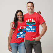 Tiny House Zuhause America T-Shirt (Unisex)