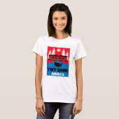 Tiny House Zuhause America T-Shirt (Vorne ganz)
