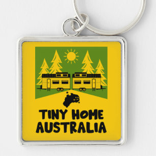Tiny House Zuhause Australia Schlüsselanhänger