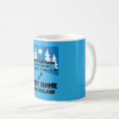 Tiny House Zuhause Neuseeland Kaffeetasse (VorderseiteRechts)