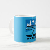 Tiny House Zuhause Neuseeland Kaffeetasse (Vorderseite Links)