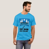 Tiny House Zuhause Neuseeland T-Shirt (Vorne ganz)