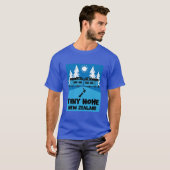 Tiny House Zuhause Neuseeland T-Shirt (Vorne ganz)