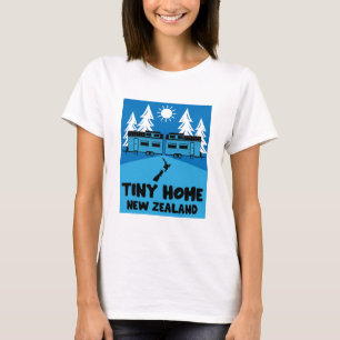 Tiny House Zuhause Neuseeland T-Shirt