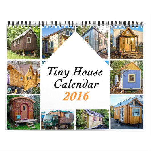 Tiny Houses 2016 (40 $) Wohltätigkeit Kalender (Titelbild)