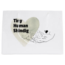 Tiny Human Shindig Geschenktasche Moderne Babydusc
